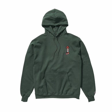 Forest Green Hoodie - THREE LEFT