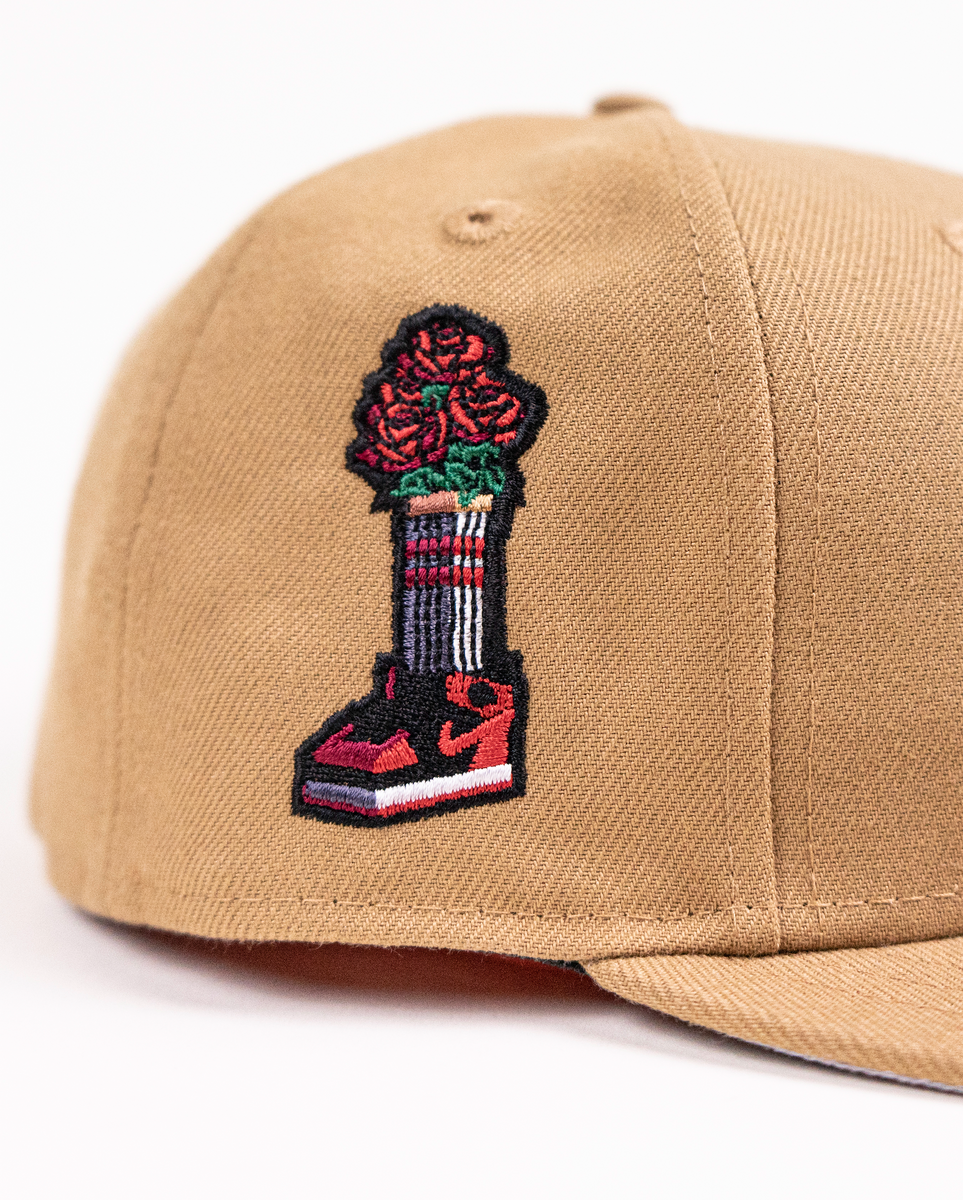 Tan Yankee New Era Fitted - LAST ONE LEFT – honorrollersupply