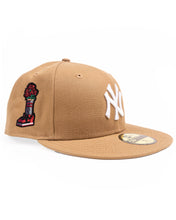 Load image into Gallery viewer, Tan Yankee New Era Fitted - LAST ONE LEFT